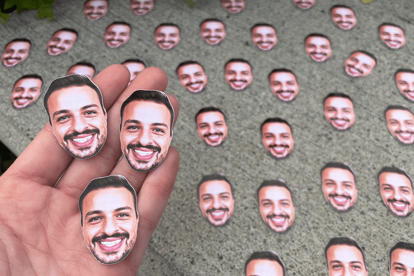 Custom Face Confetti