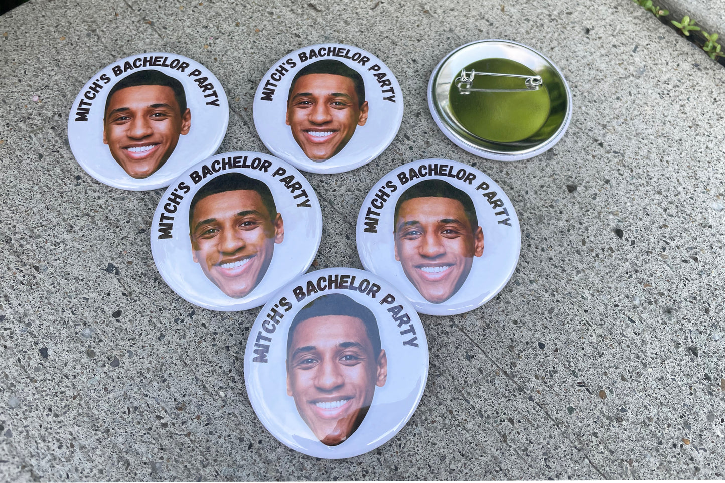 Custom Face + Custom Text Buttons