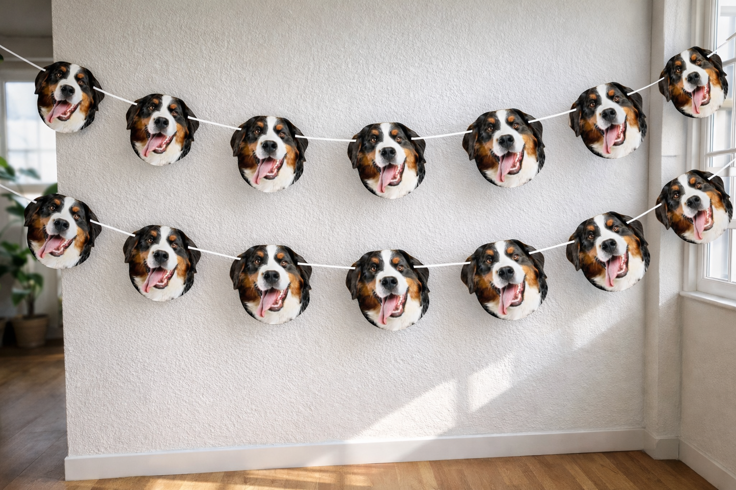 Dog's First Birthday Party Banner